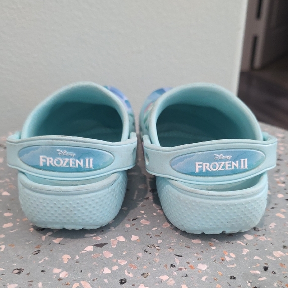 CROCS Frozen Kids Slippers - Light Blue - Picture 3 of 6